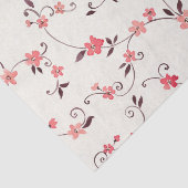 Nahtloses Muster des Aquarells mit angeredetem Seidenpapier (Ausschnitt)