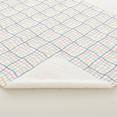 Nahtloses Muster durch Doodle-Linien Sherpadecke (3/4)