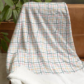 Nahtloses Muster durch Doodle-Linien Sherpadecke