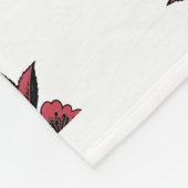 Nahtloses Muster Fleecedecke (Ecke)