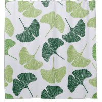 Nahtloses Muster Green Ginkgo Biloba 