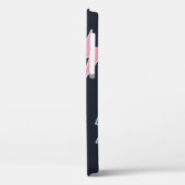 Nahtloses Muster, handgezeichnete Blitze Case-Mate iPhone Hülle (Rückseite / Links)