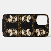 Nahtloses Muster, Hintergrund mit dekorativem Desi Case-Mate iPhone Hülle (Rückseite (Horizontal))