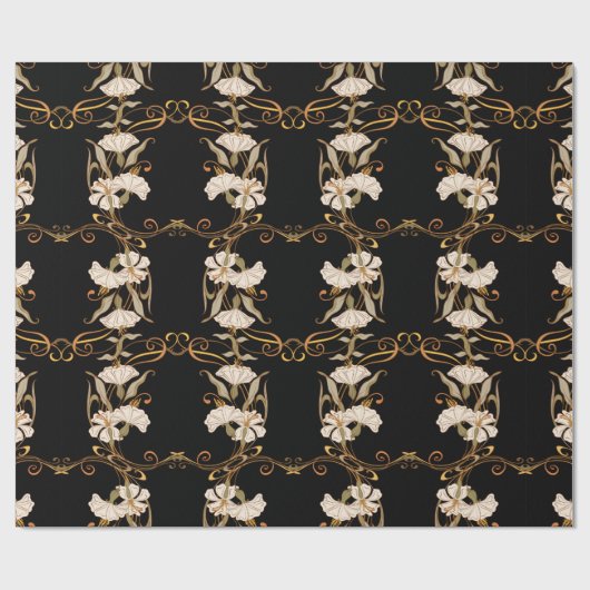 Nahtloses Muster, Hintergrund mit dekorativem Desi Geschenkpapier (Flach)