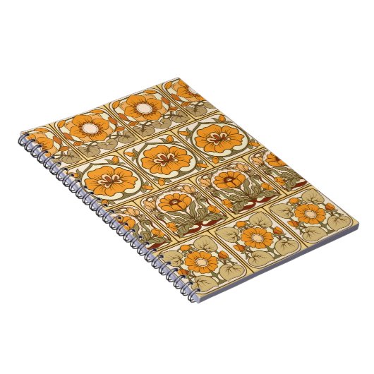 Nahtloses Muster, Hintergrund mit dekorativem Desi Notizblock (Rechte Seite)