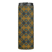 Nahtloses Muster im indonesischen Batik-Stil auf d Thermosbecher (Rückseite)