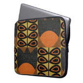 nahtloses Muster im skandinavischen Design-Stil. R Laptopschutzhülle (Vorderseite Links)