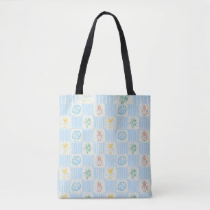 Nahtloses Muster im Stil von Amalfi Tasche