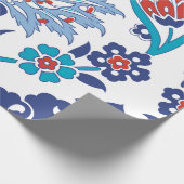 Nahtloses Muster im traditionellen türkischen Stil Geschenkpapier (Ecke)