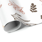 Nahtloses Muster in Pastellfarben mit Blume Geschenkpapier (Rolleneckpunkt)