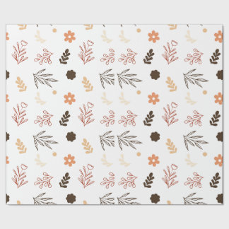 Nahtloses Muster in Pastellfarben mit Blume Geschenkpapier