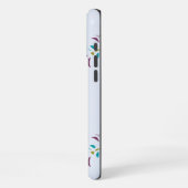 Nahtloses Muster iPhone Hülle (Linke Seite)