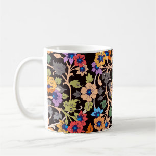 nahtloses Muster. klassische islamische Blumendeko Kaffeetasse