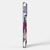 Nahtloses Muster Lila Rose Case-Mate iPhone Hülle (Rückseite / Rechts)