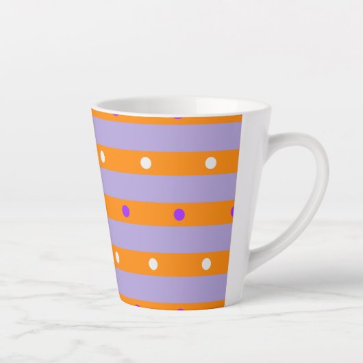 Nahtloses Muster Milchtasse (Rechts)