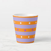 Nahtloses Muster Milchtasse (Vorderseite)