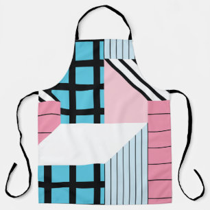 Nahtloses Muster mit abstrakten geometrischen Form Schürze