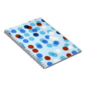 Nahtloses Muster mit abstrakter Doodle-Verzierung, Notizblock (Rechte Seite)