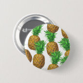 Nahtloses Muster mit Ananas Button (Vorne & Hinten)