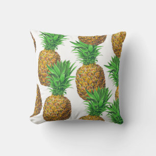 Nahtloses Muster mit Ananas Kissen
