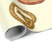 Nahtloses Muster mit Backwaren Geschenkpapier (Rolleneckpunkt)