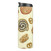 Nahtloses Muster mit Backwaren Thermosbecher (Nach rechts gedreht)