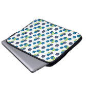 Nahtloses Muster mit Beeren Laptopschutzhülle (Vorne Knopf)