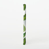 Nahtloses Muster mit Blätter aus grünem Tee Samsung Galaxy Hülle (Rechte Seite)