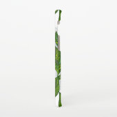 Nahtloses Muster mit Blätter aus grünem Tee Samsung Galaxy Hülle (Linke Seite)