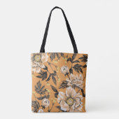 Nahtloses Muster mit Blume.art, Blumen, Mustern, c Tasche (Rückseite)