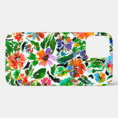 Nahtloses Muster mit Blume Case-Mate iPhone Hülle (Rückseite (Horizontal))