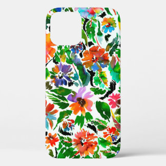 Nahtloses Muster mit Blume Case-Mate iPhone Hülle