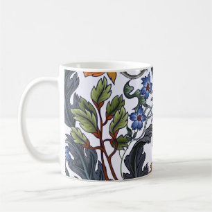 Nahtloses Muster mit Blume im Art Deko Stil. M Kaffeetasse