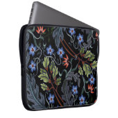 Nahtloses Muster mit Blume im Art Deko Stil. M Laptopschutzhülle (Vorne Rechts)