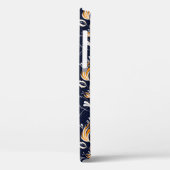 Nahtloses Muster mit Blume im Volksstil. . Vin Case-Mate iPhone Hülle (Rückseite / Links)