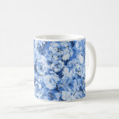 Nahtloses Muster mit Blume Kaffeetasse (VorderseiteRechts)