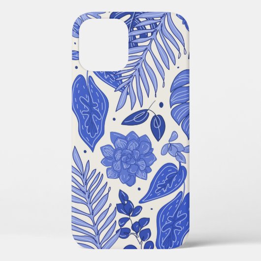 Nahtloses Muster mit Blumen Case-Mate iPhone Hülle (Rückseite)