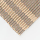 Nahtloses Muster mit bunten Streifen Fleecedecke (Ecke)