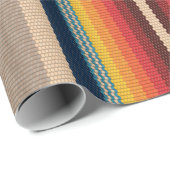 Nahtloses Muster mit bunten Streifen Geschenkpapier (Rolleneckpunkt)