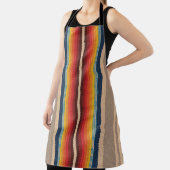 Nahtloses Muster mit bunten Streifen Schürze (InSitu)