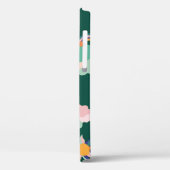 Nahtloses Muster mit bunten Wolken und Case-Mate iPhone Hülle (Rückseite / Links)