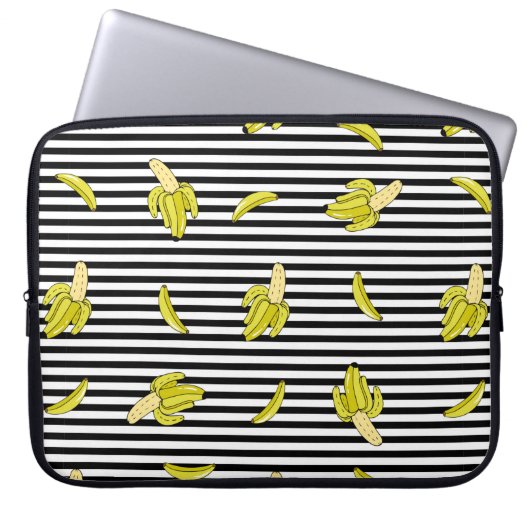 Nahtloses Muster mit Cartoon-Patch-Abzeichen mit b Laptopschutzhülle (Vorderseite)