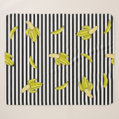 Nahtloses Muster mit Cartoon-Patch-Abzeichen mit b Sherpadecke (Vorderseite (Horizontal))