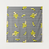 Nahtloses Muster mit Cartoon-Patch-Abzeichen mit b Wandteppich (Vorderseite)