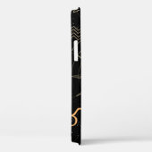 Nahtloses Muster mit dem Horoskop-Kreis mit Zo Case-Mate iPhone Hülle (Rückseite / Rechts)