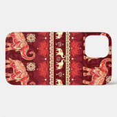 Nahtloses Muster mit Elefanten Case-Mate iPhone Hülle (Rückseite (Horizontal))