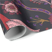 Nahtloses Muster mit fantasievollen Blume, natürli Geschenkpapier (Rolleneckpunkt)