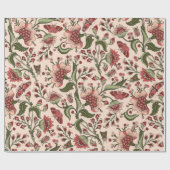 Nahtloses Muster mit fantasievollen Blume, natürli Geschenkpapier (Flach)