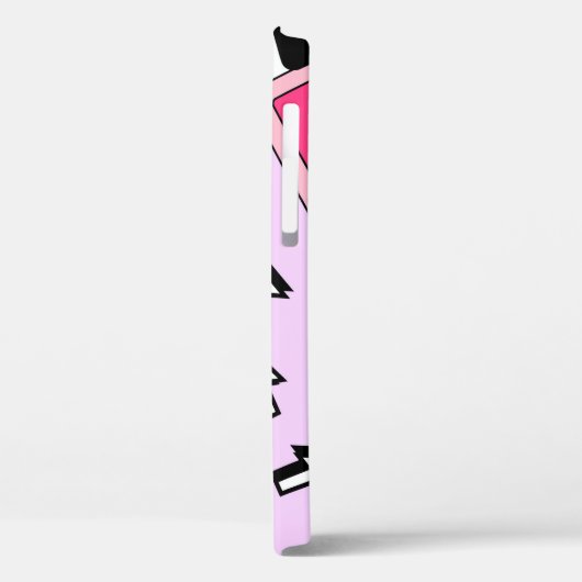 Nahtloses Muster mit farbiger Diskette im Dämpfe Case-Mate iPhone Hülle (Rückseite / Links)