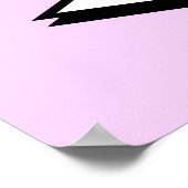 Nahtloses Muster mit farbiger Diskette im Dämpfe Poster (Ecke)